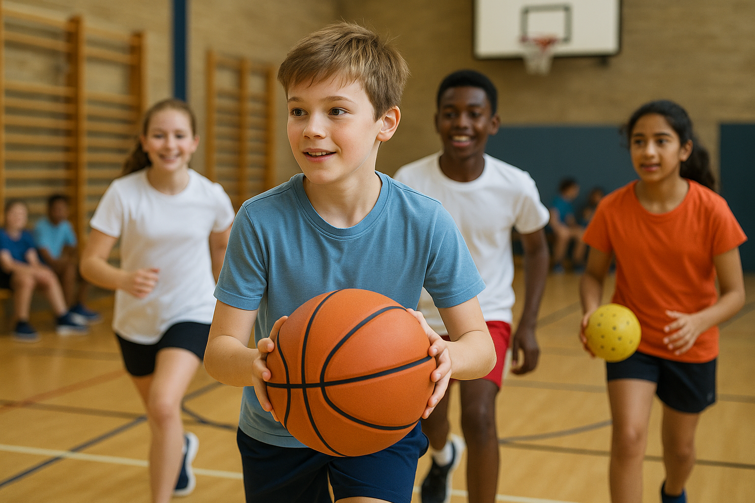 Bewegung macht schlau: Warum Sport in der Schule unverzichtbar ist - Illustration