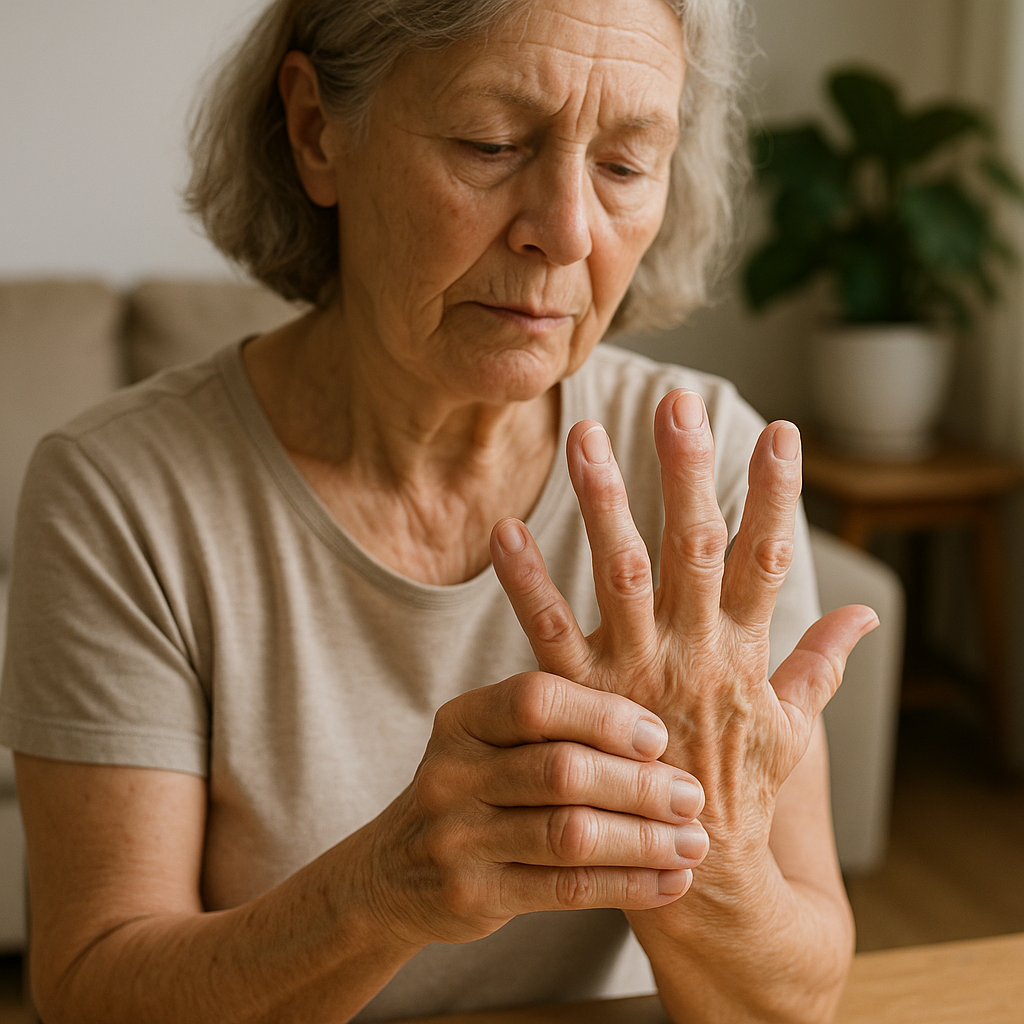Sanfte Übungen für Übungsleser: Handarthrose lindern und Beweglichkeit fördern - Illustration