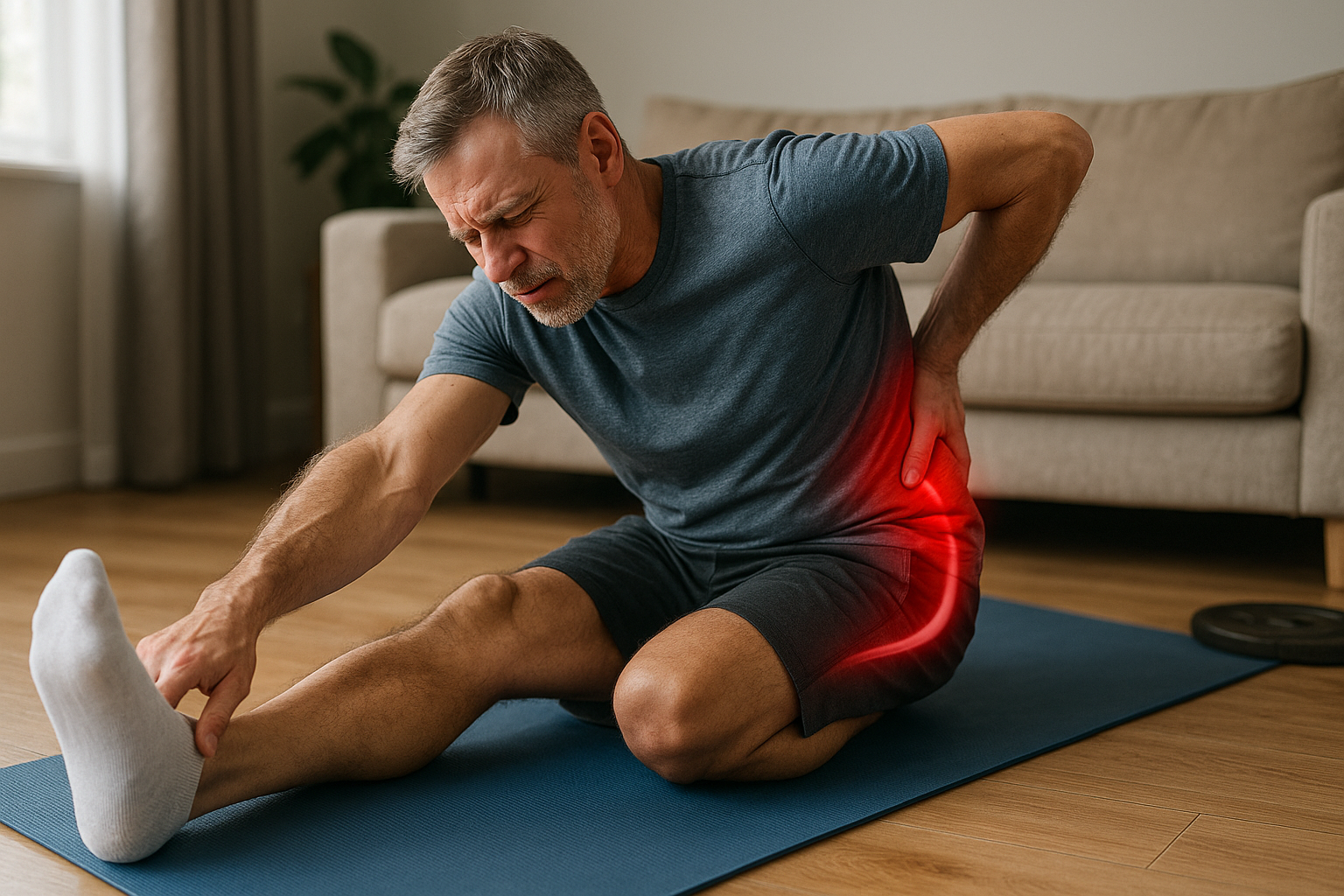 Übungsleser aufgepasst: effektive Übungen gegen Ischiasschmerzen entdecken - Illustration