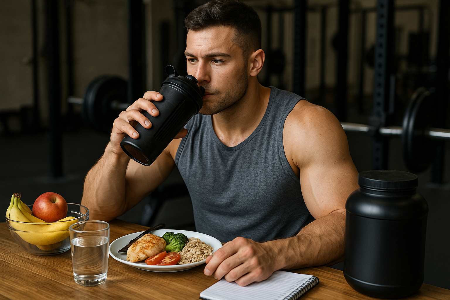 Ernährung und training: dein Schlüssel zu mehr Leistung und Muskelaufbau