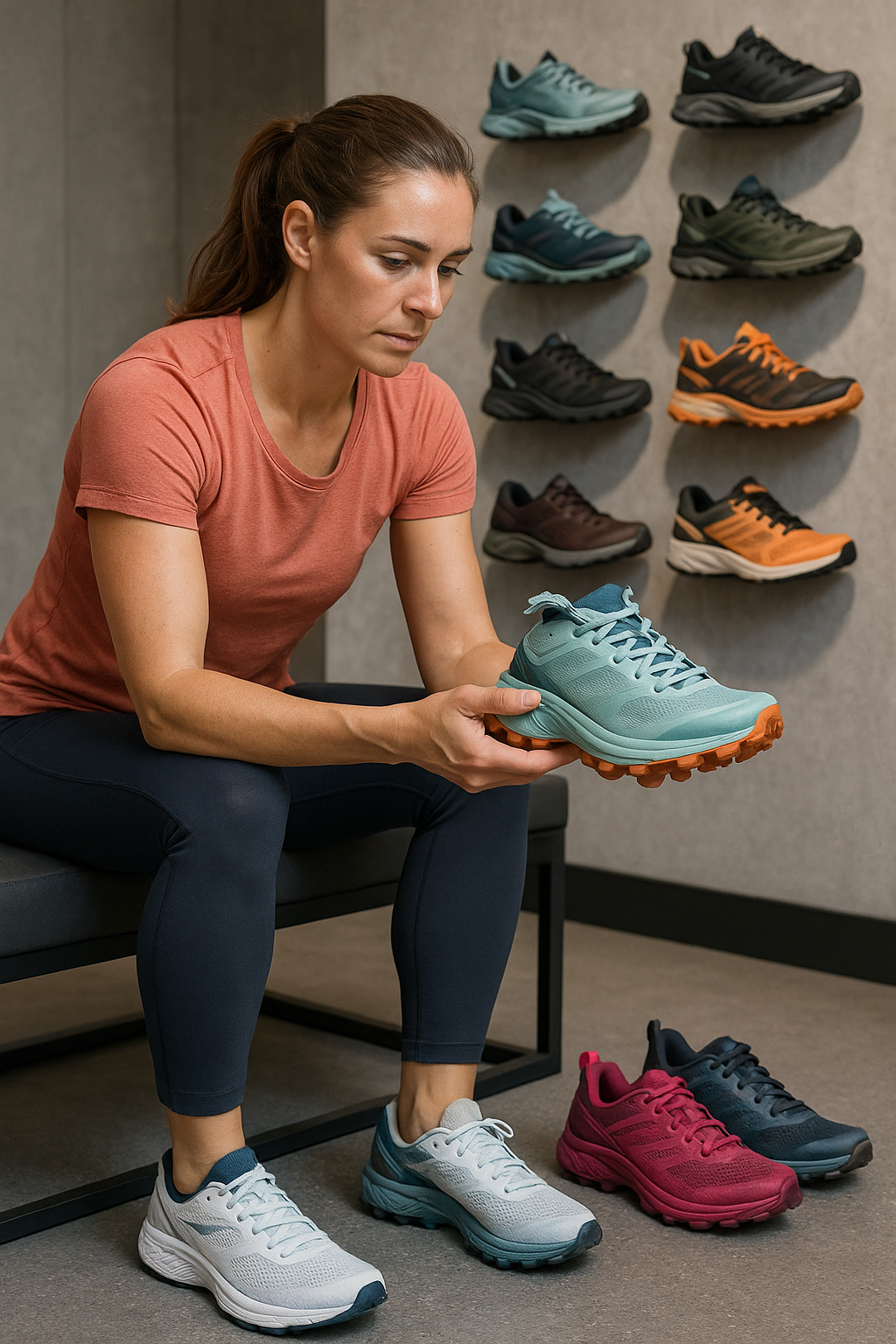 Entdecke die besten laufschuhe für damen für deinen nächsten Lauf - Illustration