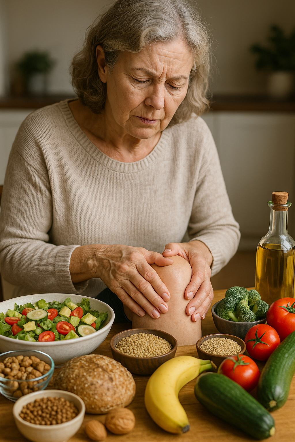 Arthrose und Ernährung: Mit der richtigen Kost gegen Gelenkschmerzen ankämpfen
