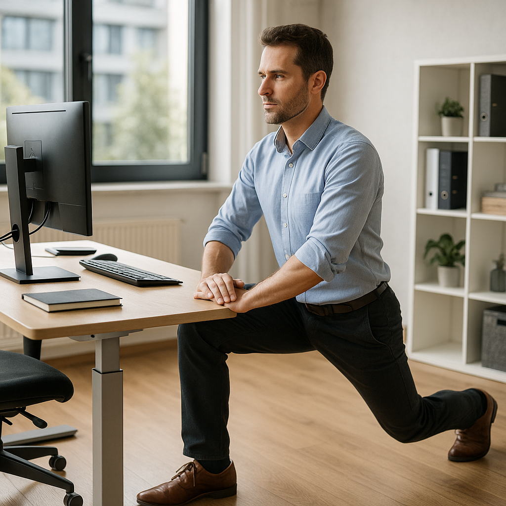 Bewegung im Büro: So steigern Sie Gesundheit und Produktivität am Arbeitsplatz