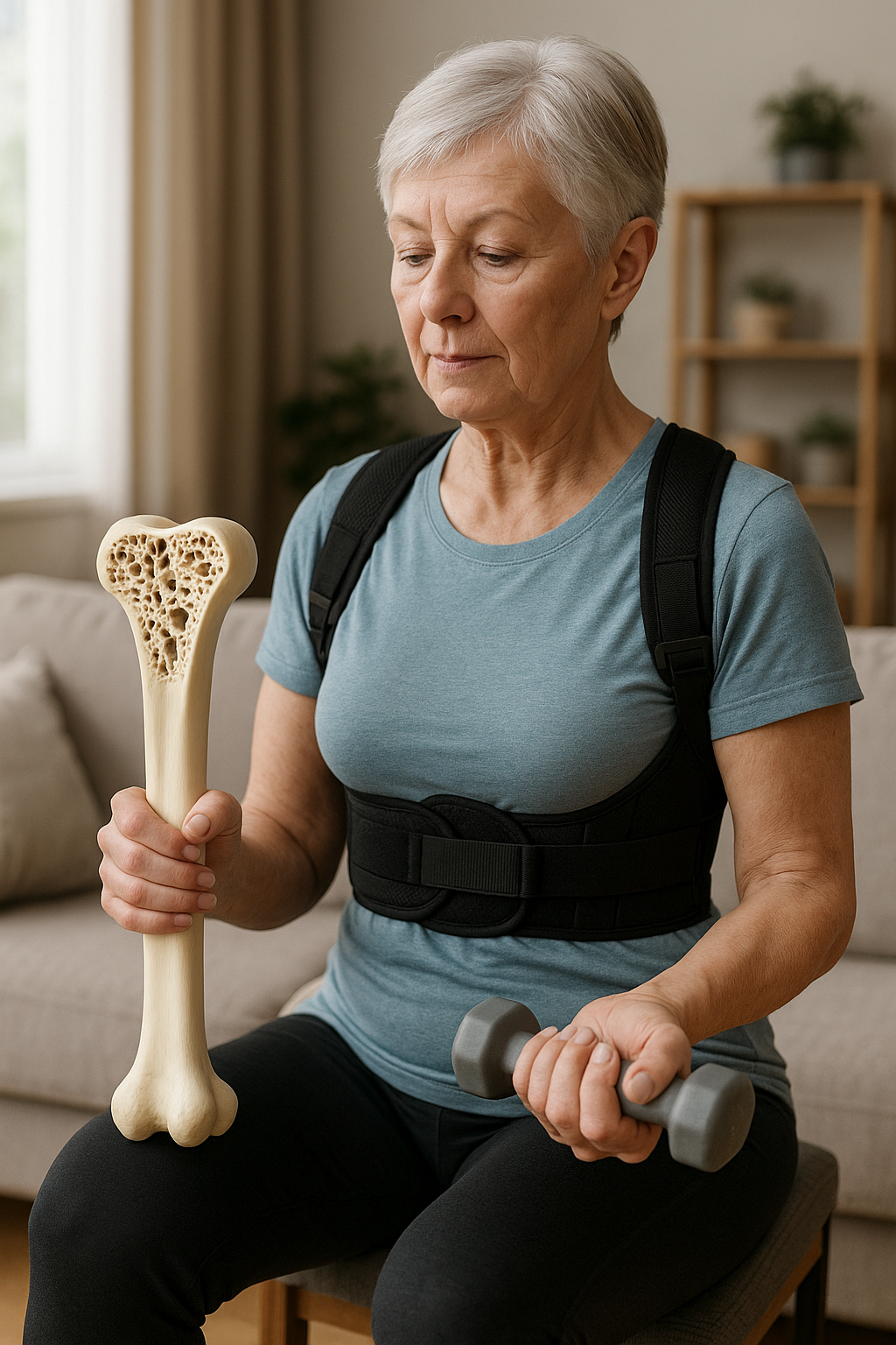 Starke Knochen ein Leben lang: So beugen Sie Osteoporose effektiv vor - Illustration