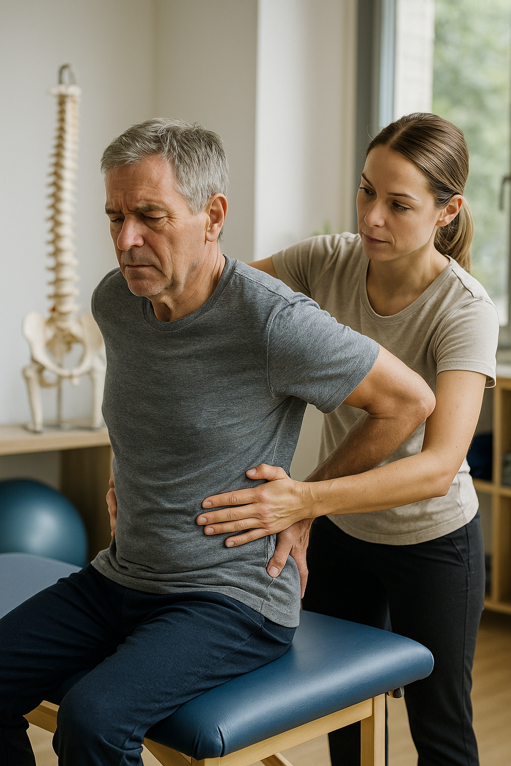 Bewegung statt OP: So behandeln Sie Spinalkanalstenose effektiv - Illustration