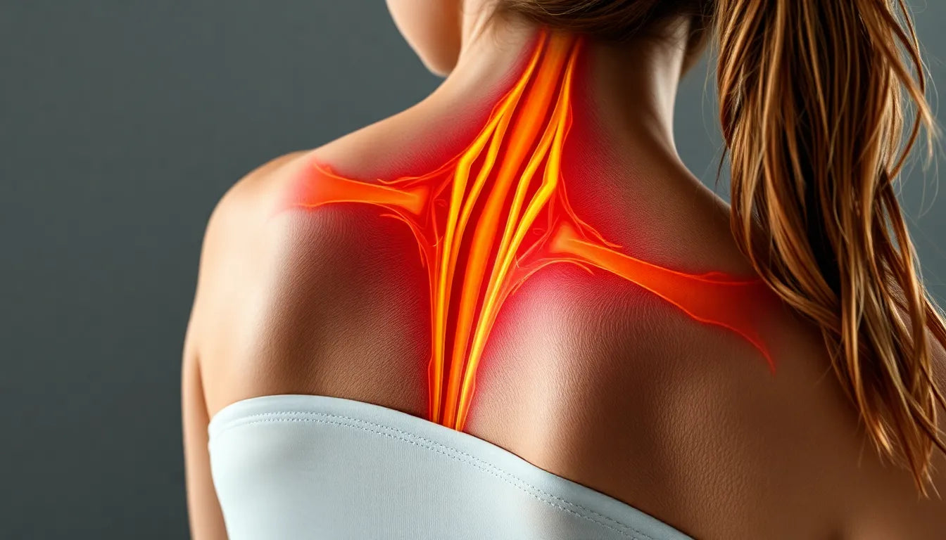 Linderung für schmerzende Oberschenkel: effektive Übungen für die Rückseite - Illustration