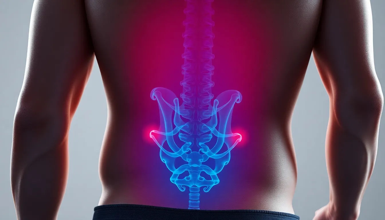 Entdecke die Ursachen von schmerzen im unteren Rücken und Bauch und finde Linderung