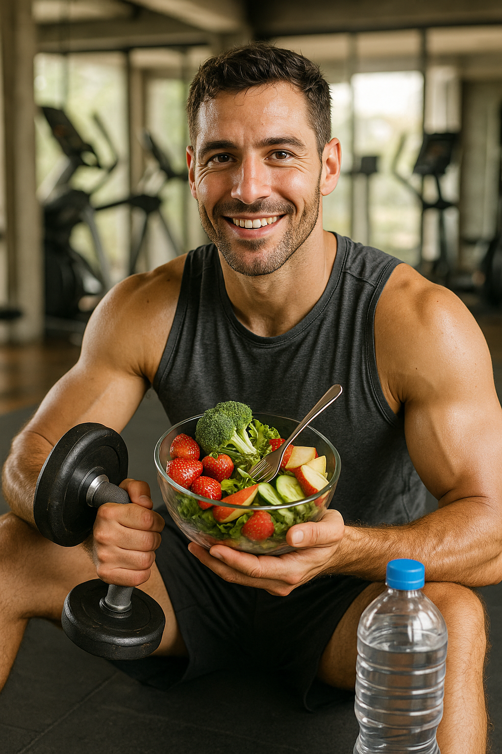 Finde deine Balance: gesunde ernährung und sport für ein aktives Leben