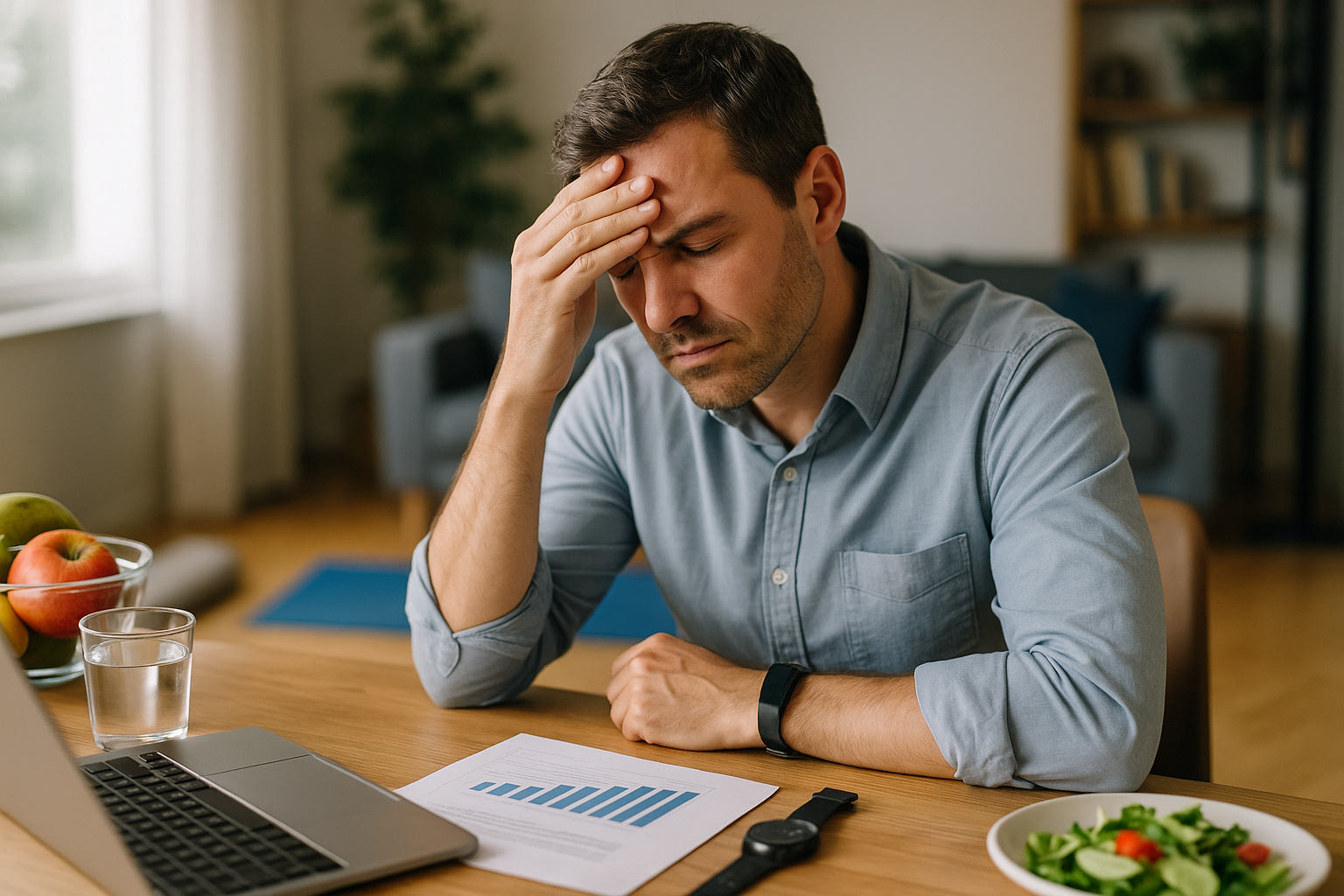 Entspannt durch den Alltag: So beugen Sie Stress effektiv vor - Illustration