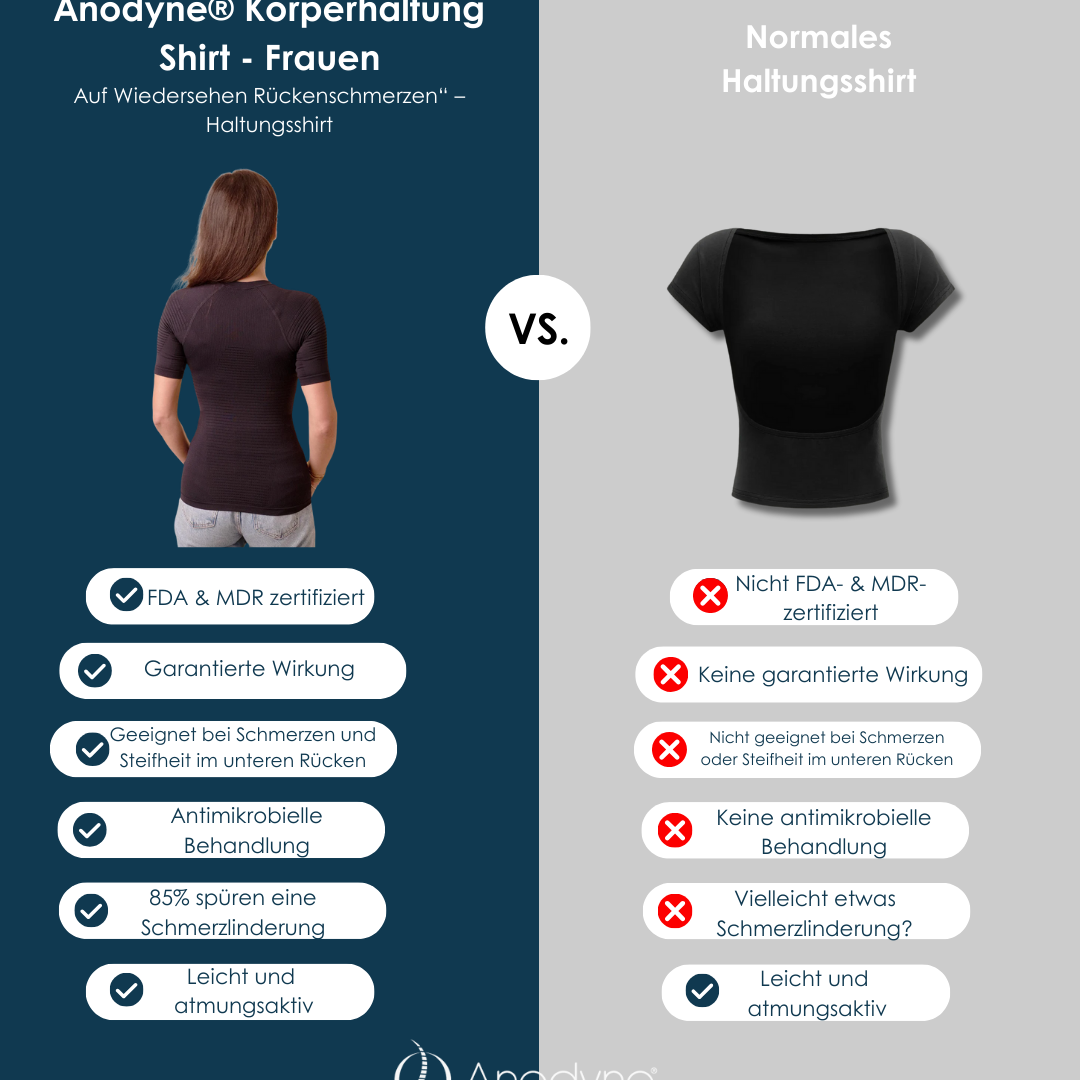 Anodyne® Körperhaltung Shirt - Frauen