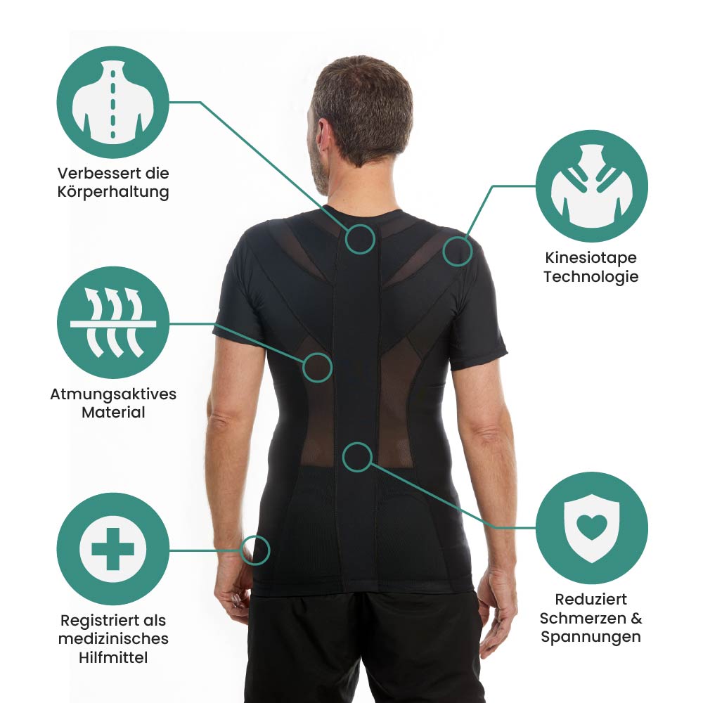 Men's Posture Shirt™ - Blau