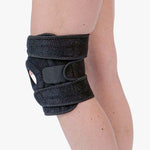 verstellbare Kniebandage mit Klettverschluss