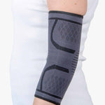 elastische Ellbogenbandage die Halt bietet