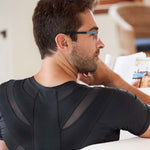 Men's Posture Shirt™ Zipper - Schwarz