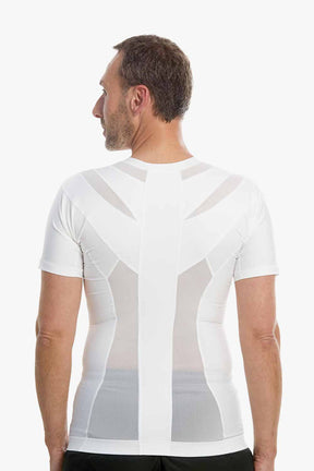 weiss posture shirt fördert haltungskorrektur