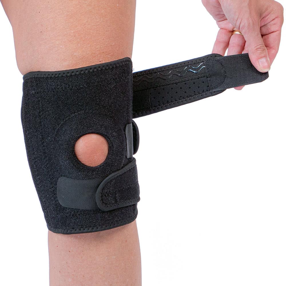 Kniebandage Mit Schienen einstellbar kniebandage-mit-schienen-einstellbar